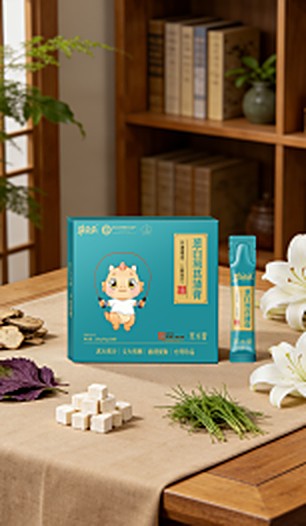 锦商源草本膏方系列产品与草本原料